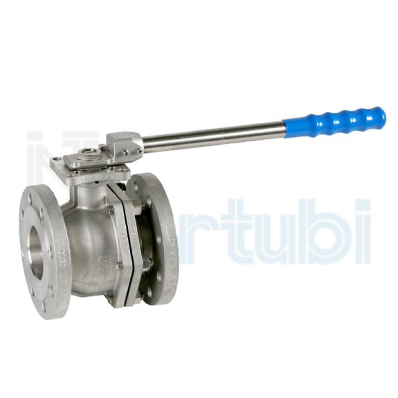 STAINLESS STEEL FULL PORT BALL VALVE, FLANGED ENDS